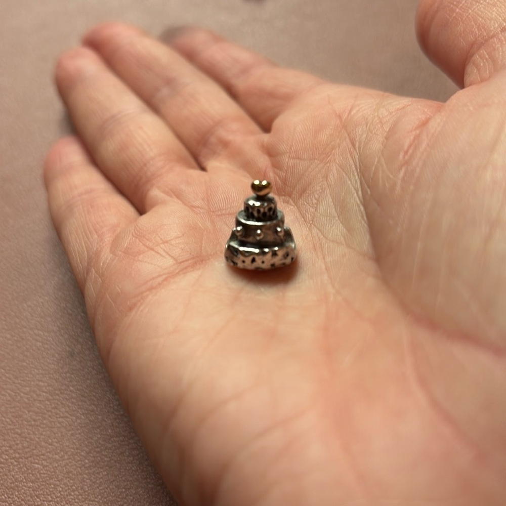 Pandora Birthday Cake, Wedding or Anniversary Charm